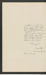 k.k. naturhistorisches Hofmuseum, Intendanzakten 1885-1896 (Hauer), Aktenzahl Z.354.a/1890, Seite 2